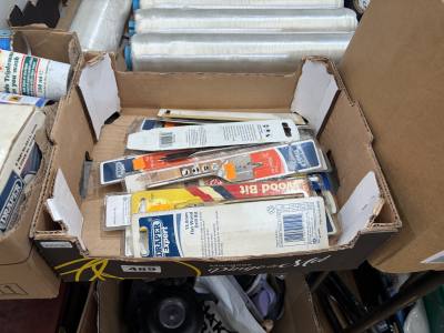 BOX OF DRILL BITS