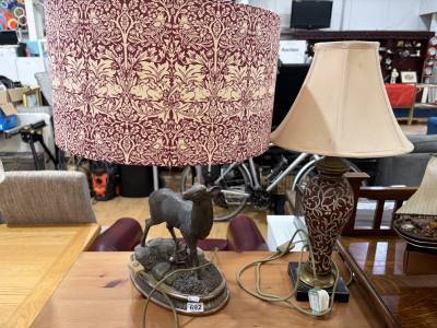 2 X TABLE LAMPS