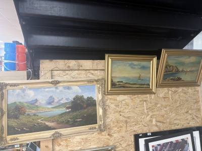 3 X OIL PAINTINGS