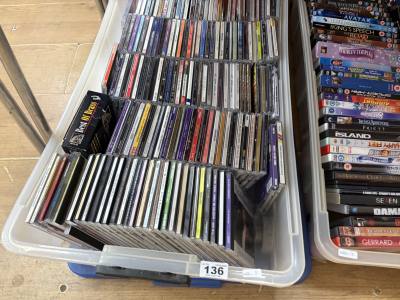 BOX OF CD'S