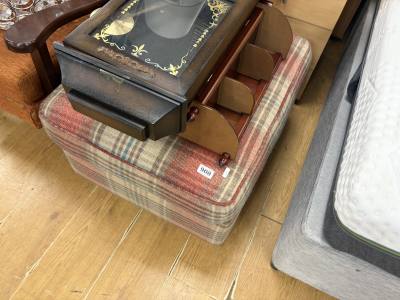 FABRIC FOOTSTOOL