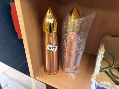 2 X NOVELTY FLASKS