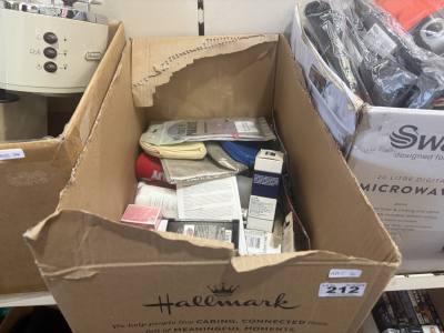 BOX OF COSMETICS