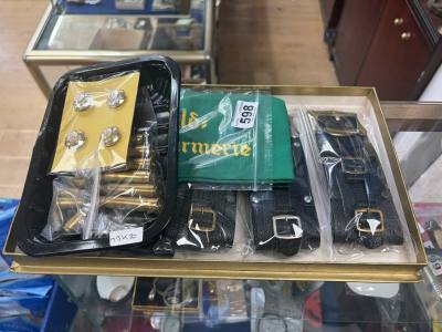 BOX OF SPENT ROUNDS + MILITARIA