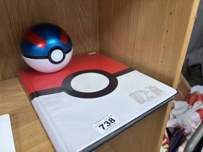POKEMON ALBUM + POKEBALL