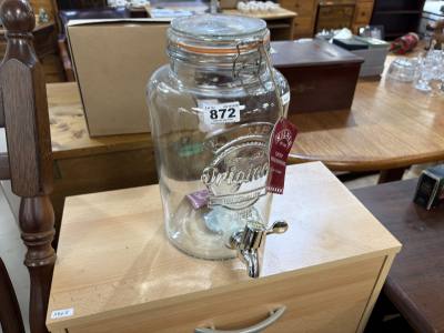 GLASS DRINKS DISPENSER