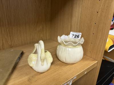 2 X PIECES OF BELLEEK