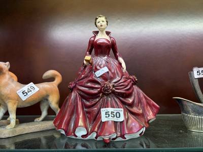 ROYAL DOULTON BROMLEY "XMAS WISH" FIGURE