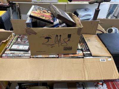 2 X BOXES DVD'S