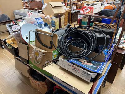 TABLE LOT OF BOX LOTS