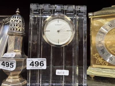 LARGE WATERFORD MARQUIS CLOCK