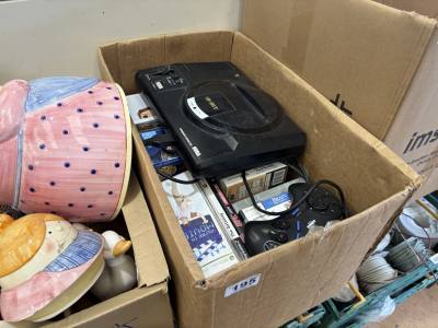 SEGA MEGA DRIVE + ASSORTED GAMES 