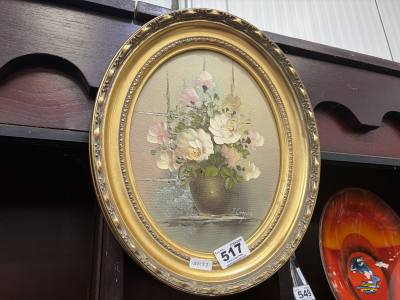 SIGNED STILL LIFE OIL