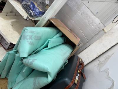 BOX OF GREEN FOAM UNDERLAY + 3 X INSULATION