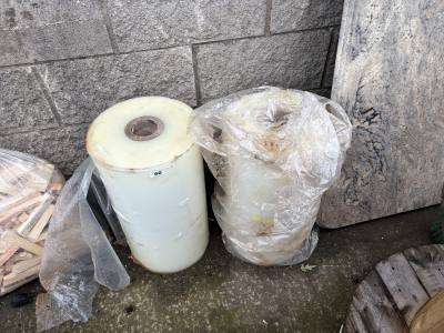 2 X ROLLS OF PLASTIC