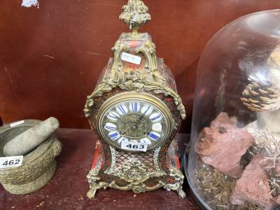 19 CENTURY STRIKING MANTLE CLOCK 