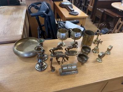 LOT OF BRASS