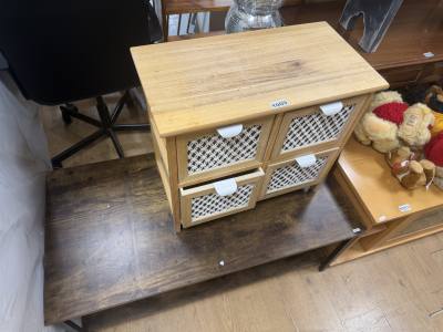 COFFEE TABLE + STORAGE DRAWER