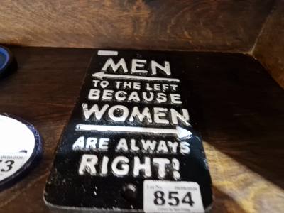 MEN / WOMEN SIGN