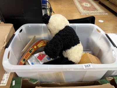 BOX OF TOYS ETC