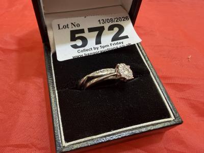 2 X PLATINUM RINGS
