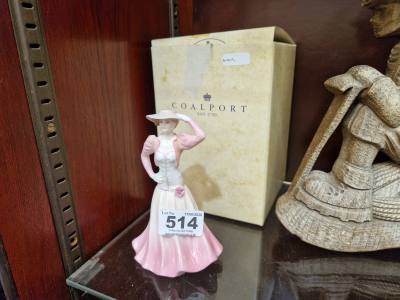 BOXED COALPORT LADY FIGURE