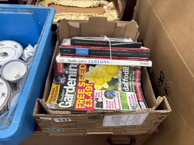 GARDEN MAGS + ANTIQUE BOOKS