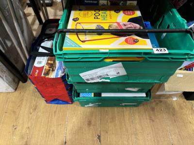 3 BOXES OF GAMES ETC