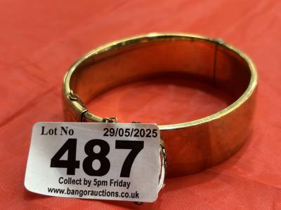 9CT ROLLED GOLD BANGLE