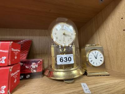 ANNIVERSARY CLOCK + CARRIAGE CLOCK
