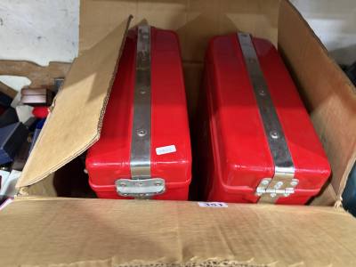 PAIR OF MOTORBIKE PANNIERS