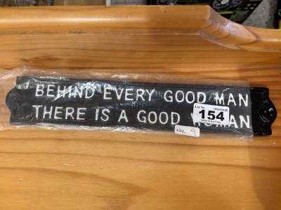 CAST GOOD MAN SIGN