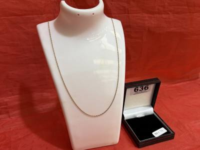 9 CT GOLD CHAIN (1.8 GRAMS)