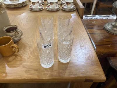 6 X TYRONE TALL GLASSES