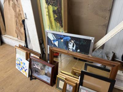 LOT OF PICTURES/MIRRORS