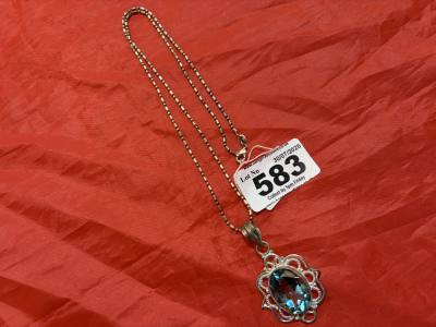 SILVER CHAIN + PENDANT