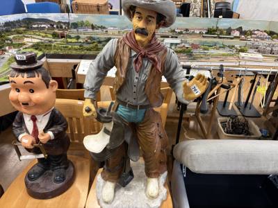 LARGE COWBOY FIGURE
