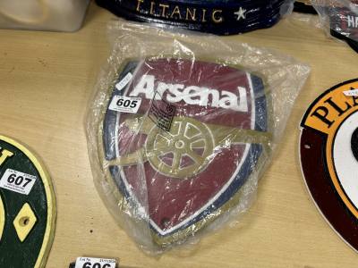 CAST ARSENAL SIGN