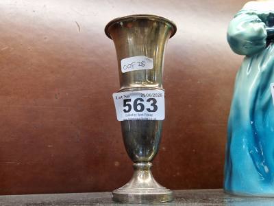 BIRMINGHAM SILVER VASE