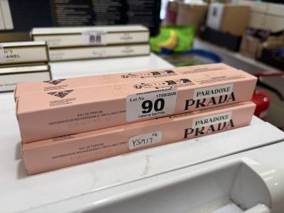 4 X PACO RABANNE SPRAYS