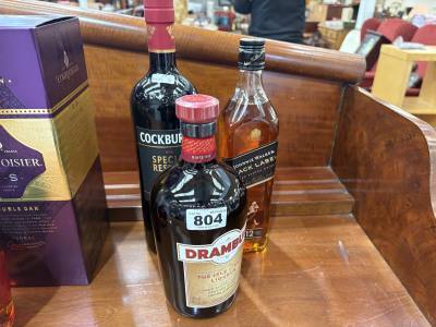 3 X BOTTLES OF WHISKY