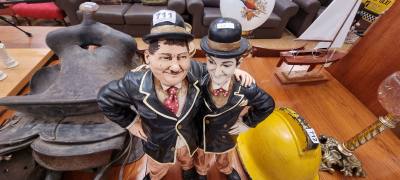 LAUREL + HARDY FIGURES