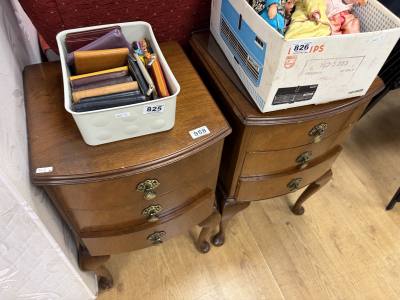 PAIR OF VEU BEDSIDE CHESTS