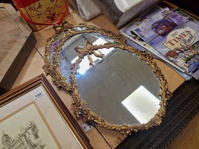 3 X GILT MIRRORS