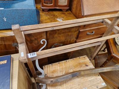VICTORIAN PINE TOWEL RAIL