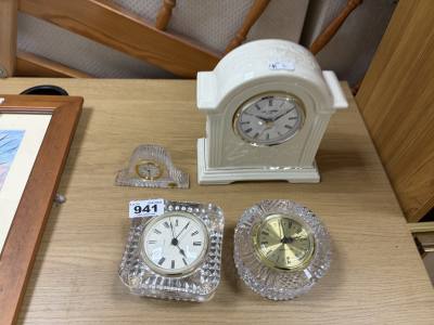 4 X CLOCKS