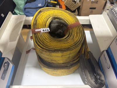 2 X ROLLS OF  HEAVY DUTY STRAPS