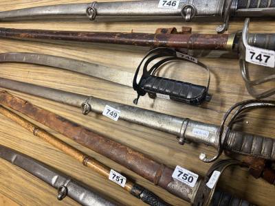 1821 PATTERN ARTILLERY OFFICERS SWORD