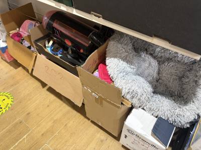 5X BOX LOTS OF TEDDIES + TOYS