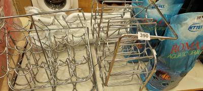 3 WINE RACKS
